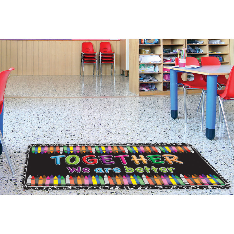 The Original Fun Mat, Tapis de couloir, 15,5 po X 47 po, Together We Are Better
