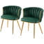 Side Chair in Green