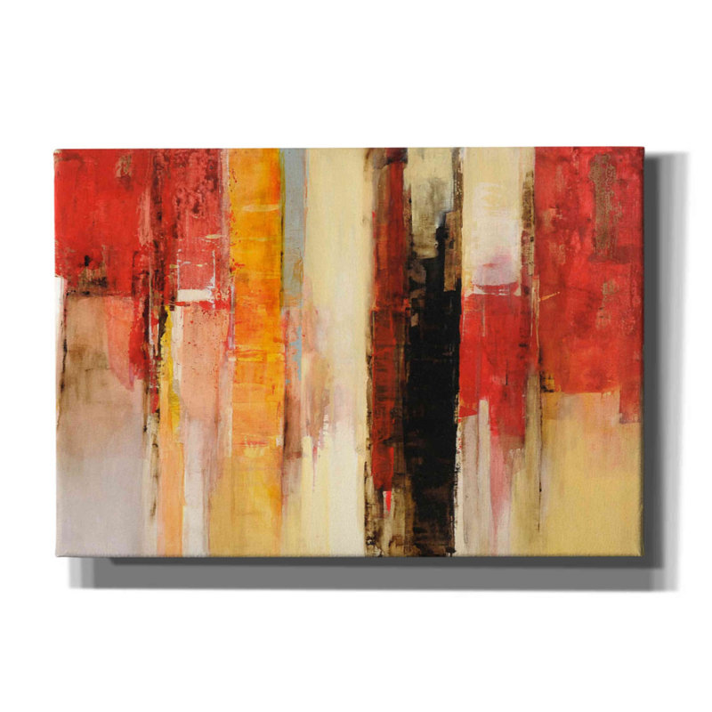 «Series Vertigo» par Ines Benedicto, art mural sur toile, H 18 po x l 26 po x P 0,75 po