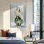 Décoration murale moderne et luxueuse en spirale abstraite métallisée (61 x 41 cm) - Salon-133896035