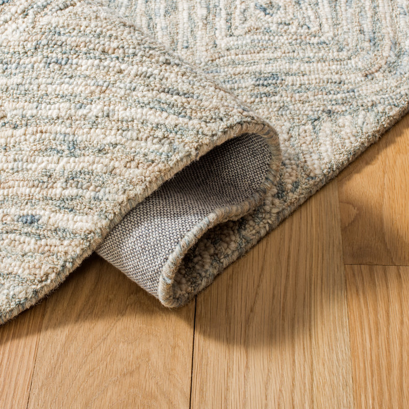 Tapis en laine touffeté à la main Treva, Rectangle 8 pi x 10 pi
