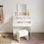 Saumil Dressing Table with Mirror