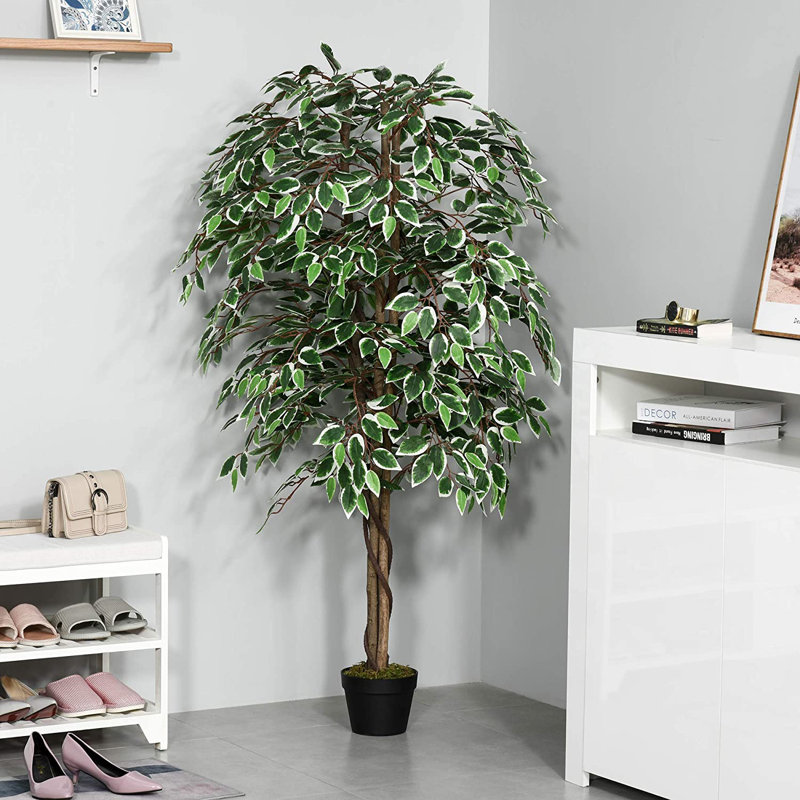 Charleston 160cm Faux Ficus Tree in Pot