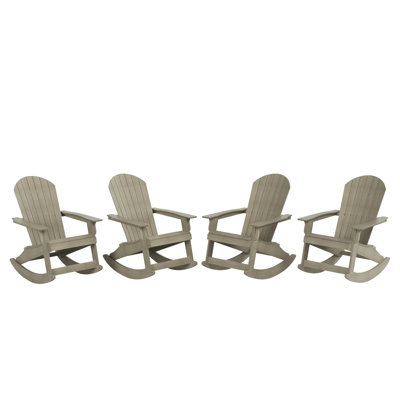 Chaise berçante Arrirack Adirondack pour l'extérieur Arrlo