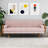 Mid-Century Modern Tufted Fabric Sofa