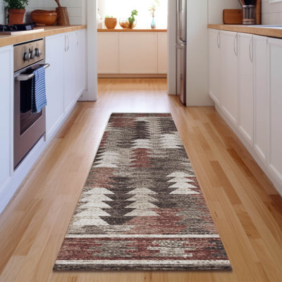 Tapis chocolat Prisco lavable à la machine de qualité supérieure