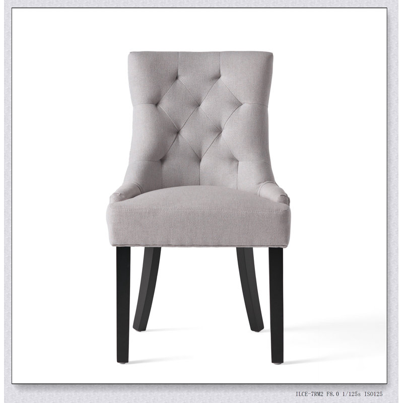 DINING CHAIR - KD, Light Gray