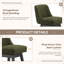 Tabouret de bar 360 ° avec structure en bois massif-265776876