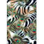 Tapis décoratif moderne à motif zébré lavable à la machine-303905962