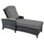 Bella Outdoor Teak Chaise Lounge-419625884-419625887