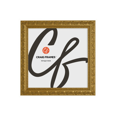 Cadre photo Craig Frames 51 x 61 cm (20 x 24 pouces), doré, style Bravado, moulure en MDF de 5 cm (2 pouces), finition peinte, vitre en plexiglas et système d'accrochage inclus.