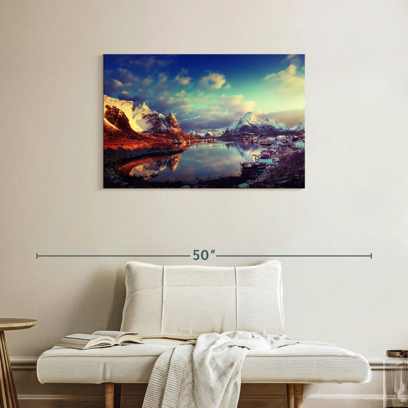 Alvord, village scandinave, H 24 po x l 36 po