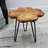 Hoffer Solid Wood Top End Table