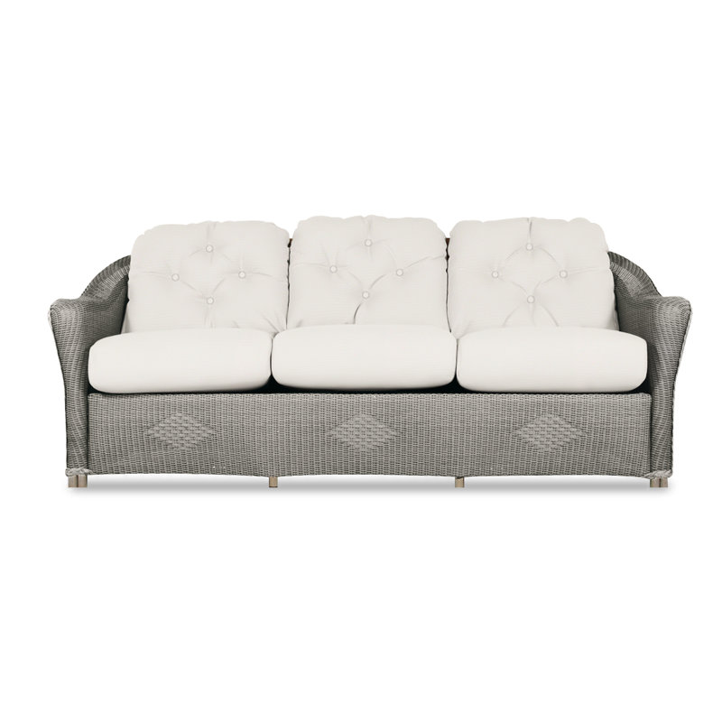 Reflections Outdoor 3 - Seat, Sailcloth Salt, Pewter