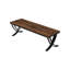 Conference Table with Strong Metal Frame Brown