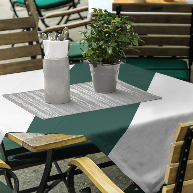 Nappe mélange de coton à rayures Mississippi Rebellion, Michigan Warrior White/Green/White