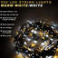 LED Warm and Cool White Christmas String Lights, Multifunction 8 Mode, UK Plug, Indoor and Outdoor Use-1552326519