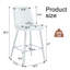 Tabourets de bar 27 po Mid-Century-642405327