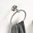 5 Towel Rack For Wall Mount - Brushed Nickel, Aluminium, Modern Appearance, Rust-, Versatile Bath, Bedroom, Laundry & Kitchen, Easy To Install-545999477