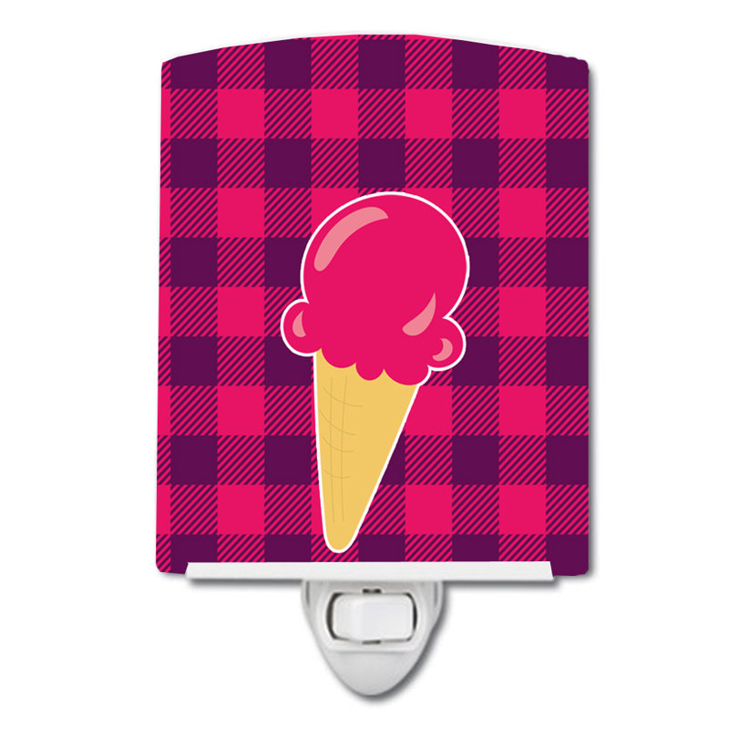 Backyard BBQ Ice Cream Ceramic Night Light