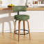 Tabouret de bar pivotant chic en cuir pour un confort et un style ultimes-207768071