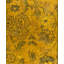 Overdyed Hand-Knotted Wool Modern-Contemporary Yellow Runner 2' 7" x 10' 3"