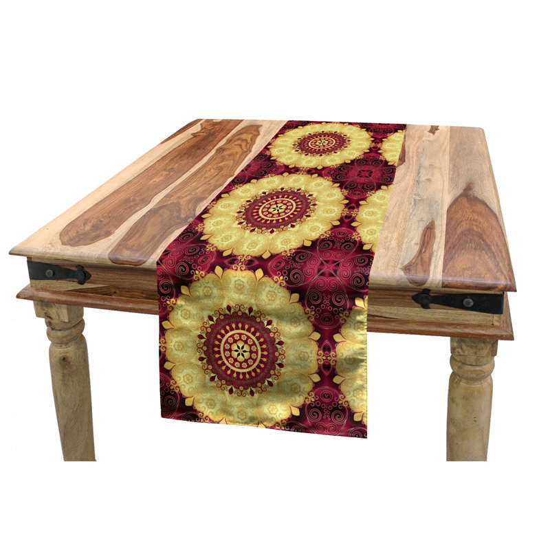 Geometric Table Runner, 120" x 16"