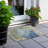 Machine Washable Indoor/Outdoor Xhevrie Blue Rug-1824556701