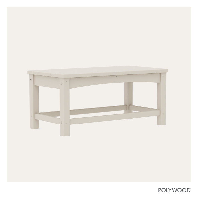 POLYWOOD Club Coffee Table, Sand
