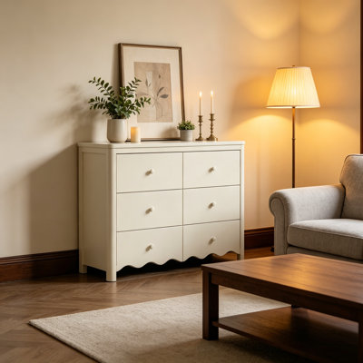 Armoire d'entrée en bois massif American Minimalist