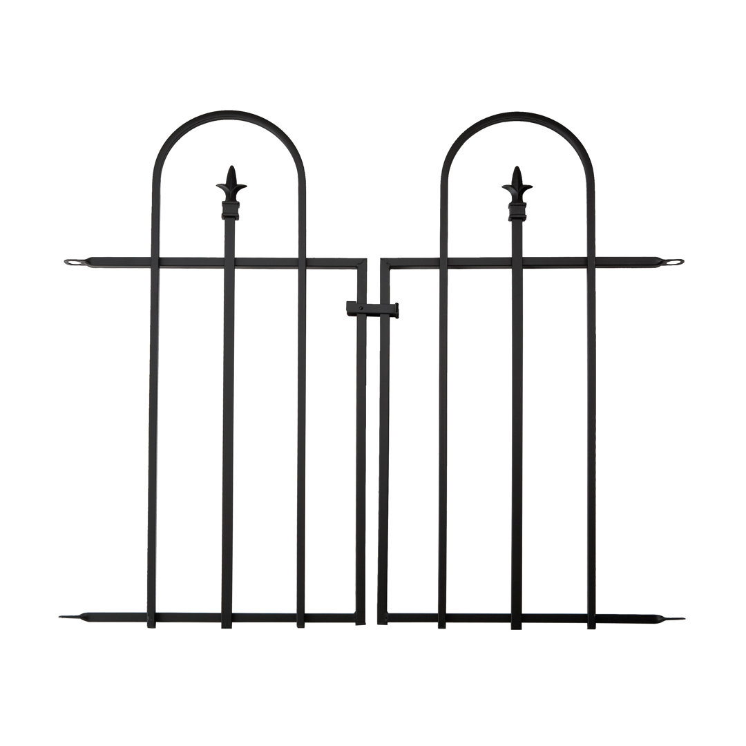 85 cm H x 48 cm W Steel Gate Fencing