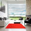 Tapis de zone orange contemporaine-1065702348