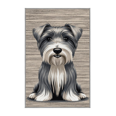  Tapis lavable soyeux Terrier Dogs