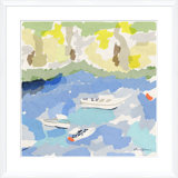 Fishing Bay Early Giclee Print by Dana Gibson