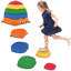 HOMCOM Plastic Balance Stepping Stones
