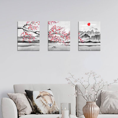 3 Piece Wrapped Canvas Print