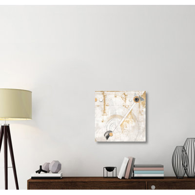 Quadranti E Traiettorie - Impression sur toile tendue