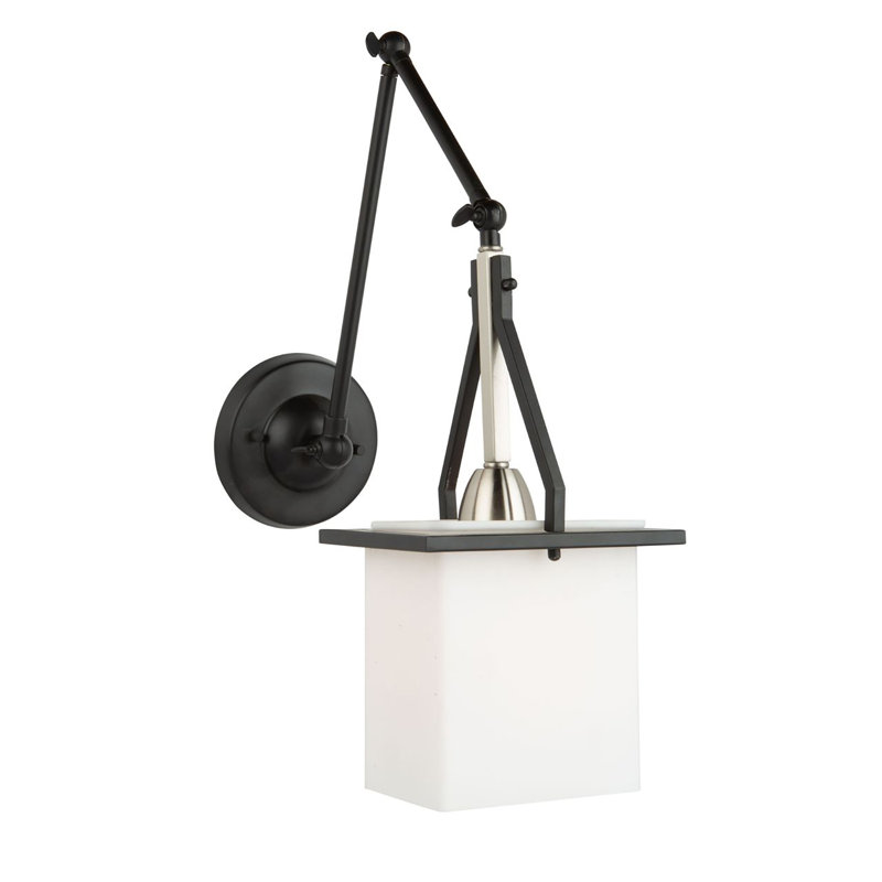 Arba 1 - Light Single Pendant, Black/Brushed Nickel