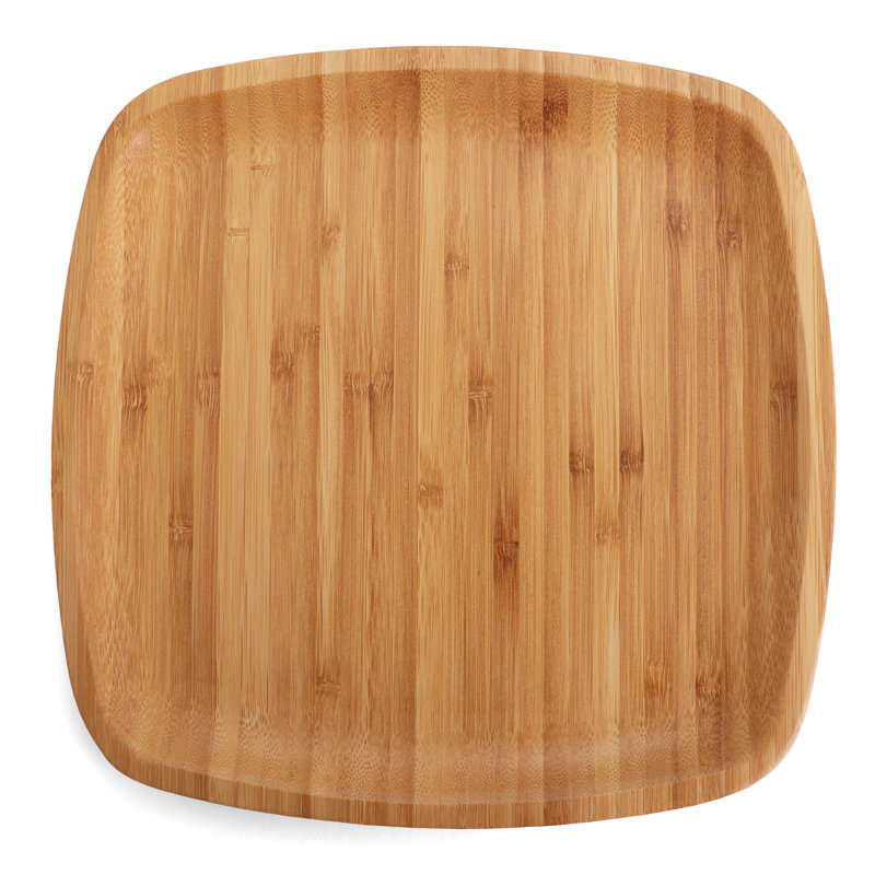 Reusable Bamboo Square Dinner Plate