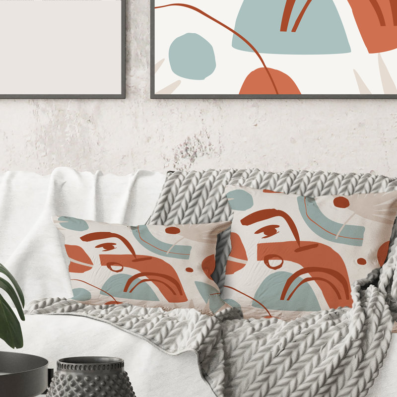 Geometric Throw Pillow