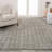 Kabira Modern Geometric Dot Shag Gray/Ivory Rug-1319442407