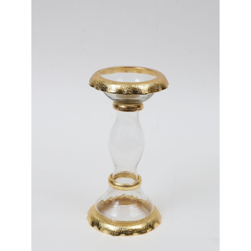 13'' H Metal Tabletop Candlestick