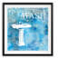 Bath plans II - reproduction de cadre photo-492383673