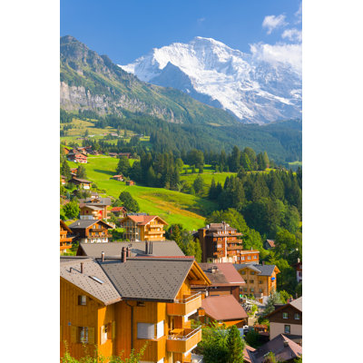 " Wengen Village In Alps " by Sergiyn