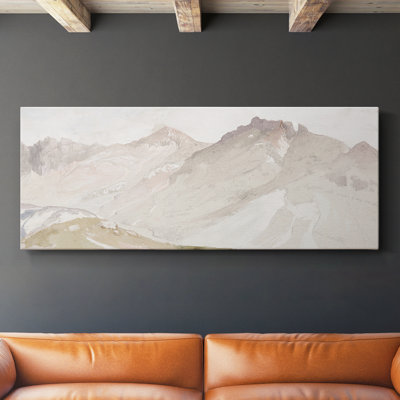 Série paysage - CC XXXII - Toile tendue avec châssis - Prêt à accrocher