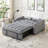 3 In 1 Convertible Sleeper Sofa Bed,Modern Velvet Loveseat Futon Sofa Couch W/Pullout Bed,Small Love Seat Lounge Sofa With Adjustable Backrest,Toss Pillows,Pockets-133478049