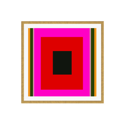Utica Burst Alternatively Modern Color Field by Marin Vaan Zaal - Print on Canvas