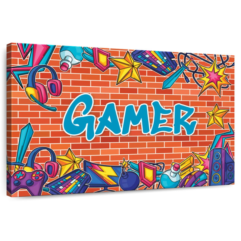 Senne Graffiti Gamer, H 26 po x l 39 po