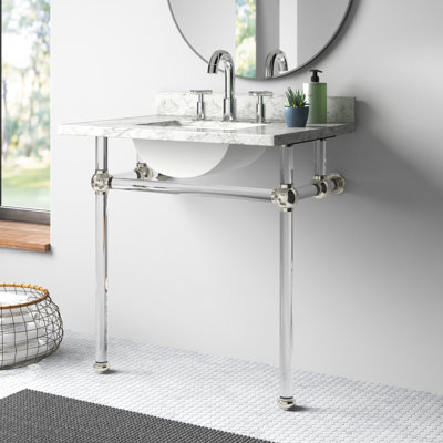 Kingston Brass Templeton Acrylic Console Sink Legs