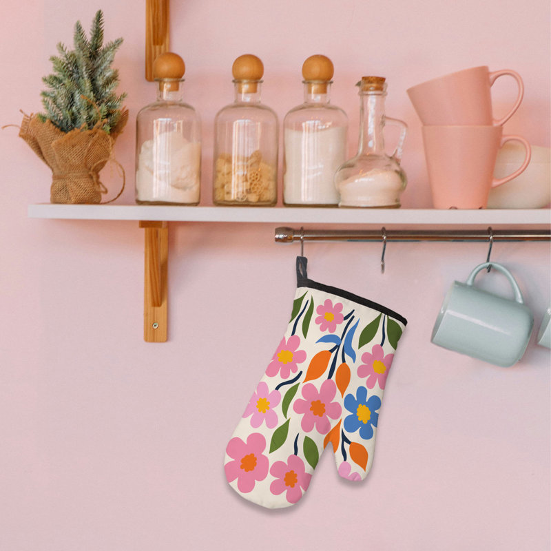 Flora Elements Oven Mitt Cotton Twill